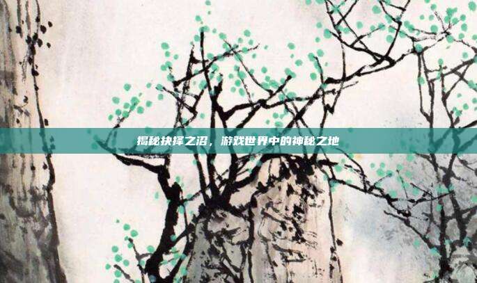 揭秘抉择之沼,游戏世界中的神秘之地