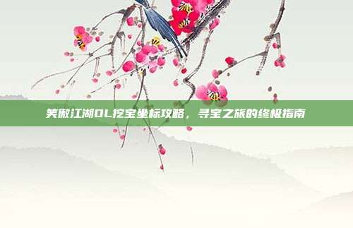 笑傲江湖OL挖宝坐标攻略，寻宝之旅的终极指南