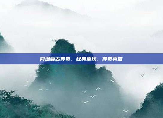 网通复古传奇，经典重现，传奇再启