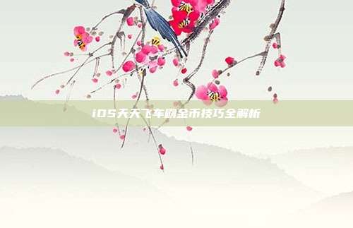 iOS天天飞车刷金币技巧全解析