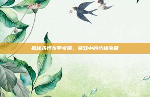 揭秘永恒布甲宝箱，游戏中的终极宝藏