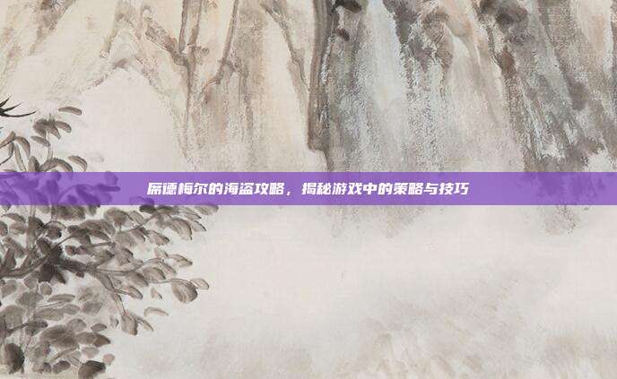 席德梅尔的海盗攻略,揭秘游戏中的策略与技巧
