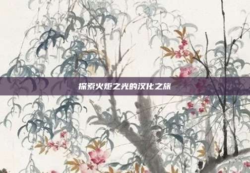 探索火炬之光的汉化之旅