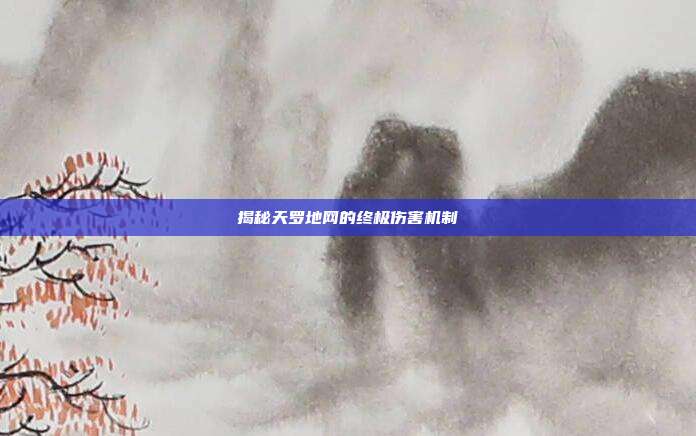 揭秘天罗地网的终极伤害机制