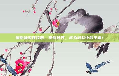 撸你妹游戏攻略,掌握技巧,成为游戏中的王者!