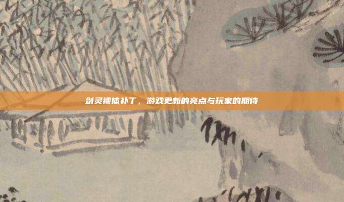 剑灵裸体补丁，游戏更新的亮点与玩家的期待
