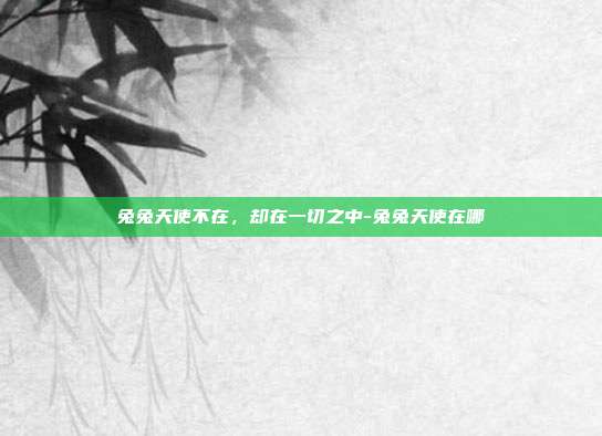 兔兔天使不在,却在一切之中-兔兔天使在哪