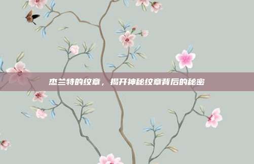 杰兰特的纹章，揭开神秘纹章背后的秘密