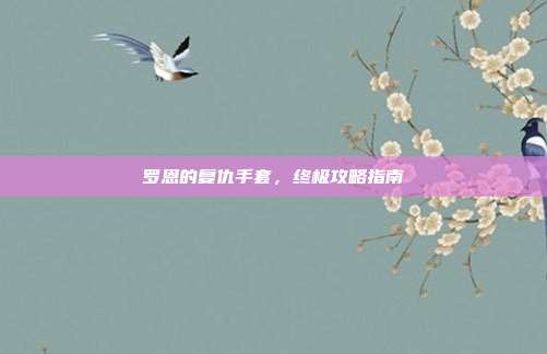 罗恩的复仇手套，终极攻略指南