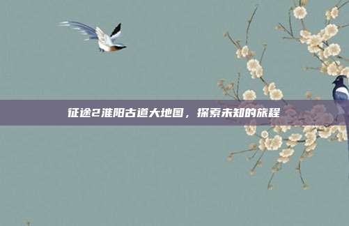征途2淮阳古道大地图，探索未知的旅程