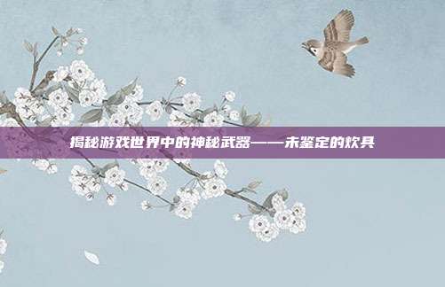 揭秘游戏世界中的神秘武器——未鉴定的炊具