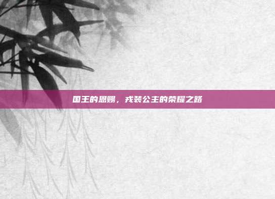 国王的恩赐,戎装公主的荣耀之路