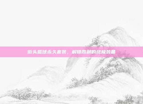 街头篮球永久套装，解锁胜利的终极装备