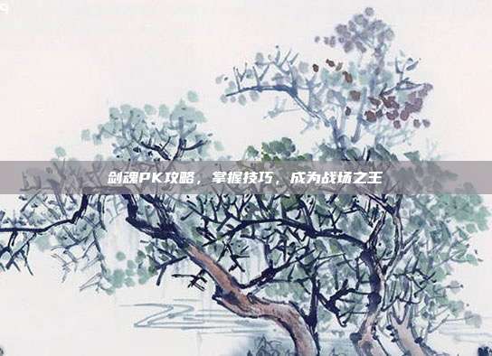剑魂PK攻略，掌握技巧，成为战场之王