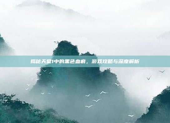 揭秘天堂1中的黑色血痕,游戏攻略与深度解析