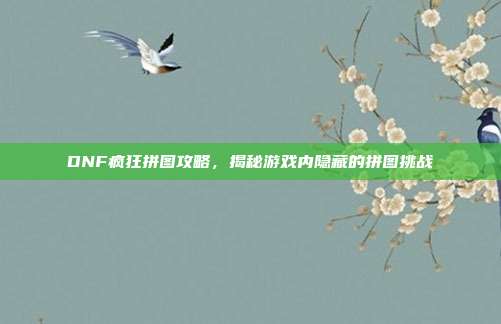 DNF疯狂拼图攻略，揭秘游戏内隐藏的拼图挑战