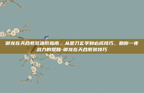 御龙在天合紫装进阶指南,从垫刀玄学到必成技巧,助你一夜战力的觉醒-御龙在天合紫装技巧