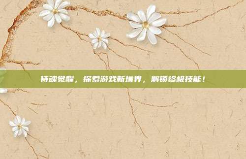 侍魂觉醒,探索游戏新境界,解锁终极技能!