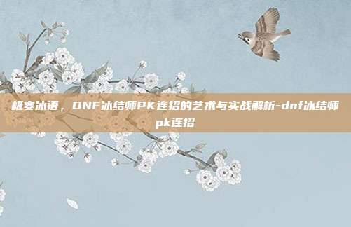 极寒冰语，DNF冰结师PK连招的艺术与实战解析-dnf冰结师pk连招