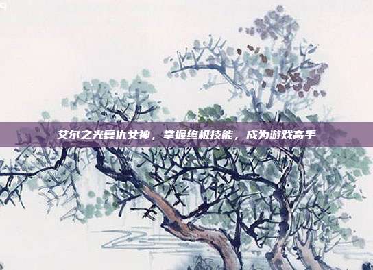 艾尔之光复仇女神,掌握终极技能,成为游戏高手