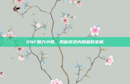DNF魅力小妞，揭秘游戏内隐藏的宝藏