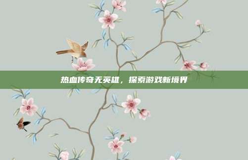 热血传奇无英雄,探索游戏新境界