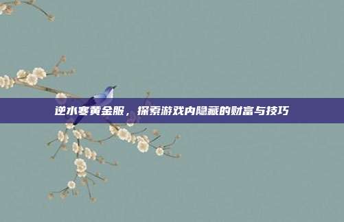 逆水寒黄金服,探索游戏内隐藏的财富与技巧