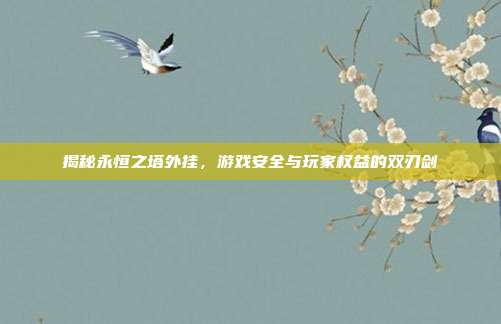 揭秘永恒之塔外挂,游戏安全与玩家权益的双刃剑
