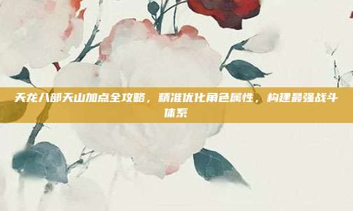 天龙八部天山加点全攻略,精准优化角色属性,构建最强战斗体系