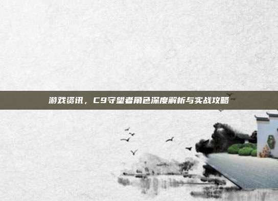游戏资讯,C9守望者角色深度解析与实战攻略