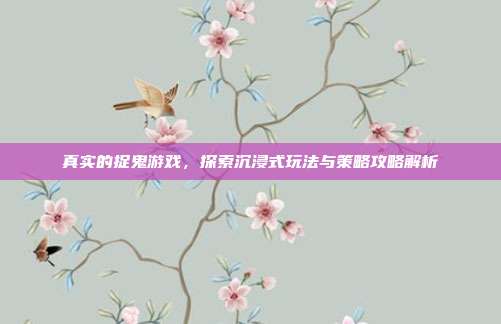 真实的捉鬼游戏,探索沉浸式玩法与策略攻略解析