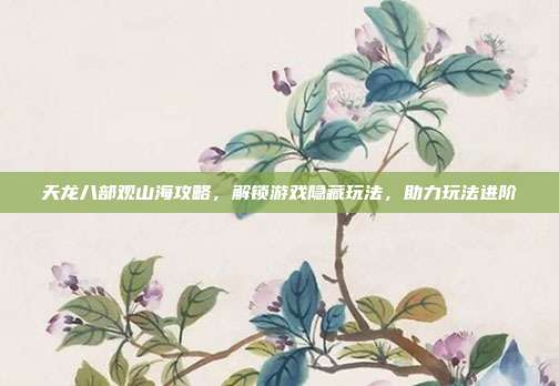 天龙八部观山海攻略，解锁游戏隐藏玩法，助力玩法进阶
