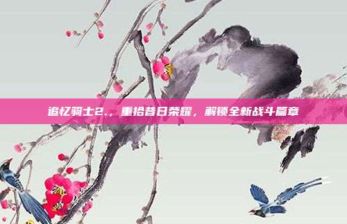 追忆骑士2.,重拾昔日荣耀,解锁全新战斗篇章
