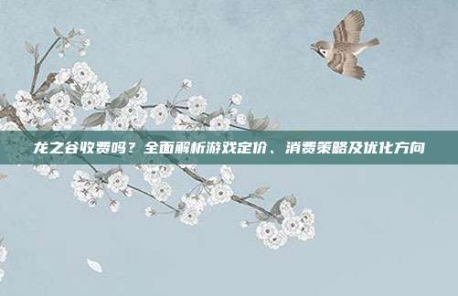 龙之谷收费吗？全面解析游戏定价、消费策略及优化方向