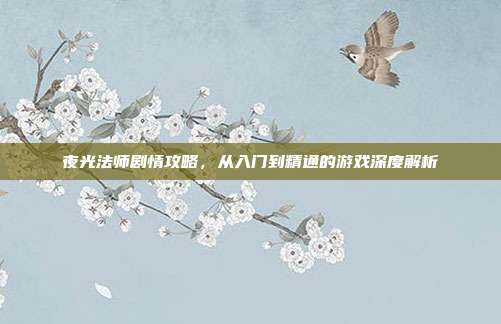 夜光法师剧情攻略，从入门到精通的游戏深度解析