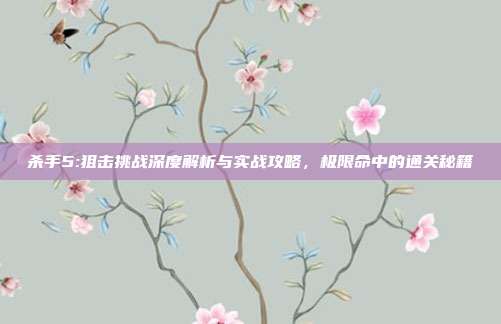 杀手5:狙击挑战深度解析与实战攻略,极限命中的通关秘籍