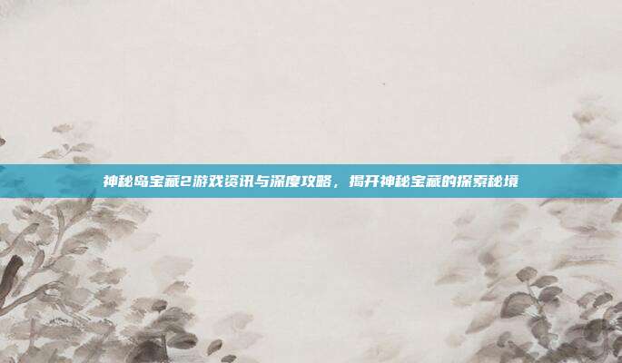 神秘岛宝藏2游戏资讯与深度攻略,揭开神秘宝藏的探索秘境