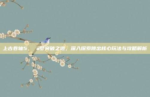 上古卷轴5, a梦突破之道,深入探索跳出核心玩法与攻略解析