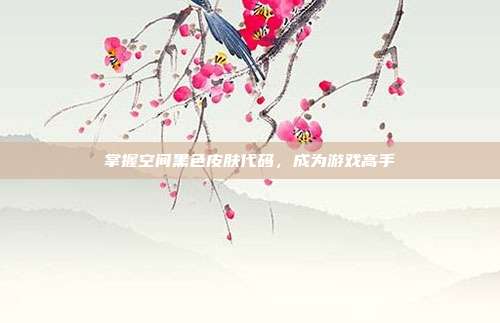 掌握空间黑色皮肤代码，成为游戏高手