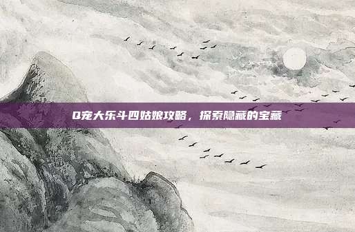 Q宠大乐斗四姑娘攻略,探索隐藏的宝藏
