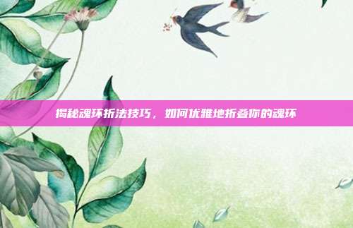 揭秘魂环折法技巧,如何优雅地折叠你的魂环