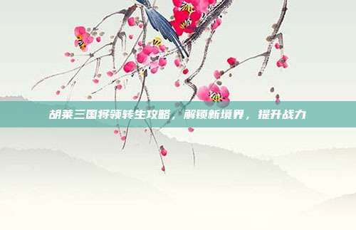 胡莱三国将领转生攻略,解锁新境界,提升战力