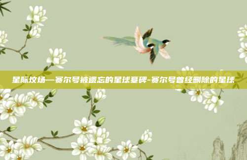 星际坟场—赛尔号被遗忘的星球墓碑-赛尔号曾经删除的星球