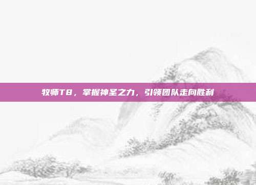 牧师T8，掌握神圣之力，引领团队走向胜利