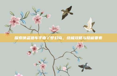 探索侠盗猎车手南丫梦幻岛，终极攻略与隐藏要素