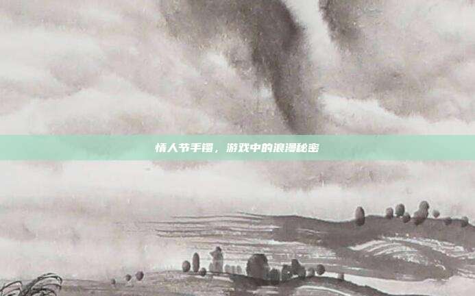 情人节手镯，游戏中的浪漫秘密