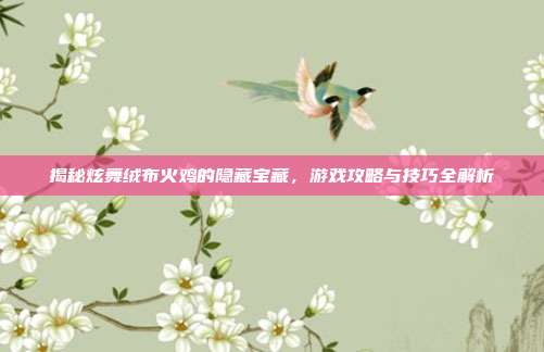 揭秘炫舞绒布火鸡的隐藏宝藏，游戏攻略与技巧全解析