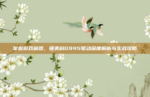 掌握游戏利器，硕美科G945驱动深度解析与实战攻略