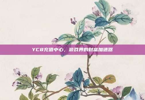 YC8充值中心，游戏界的财富加速器
