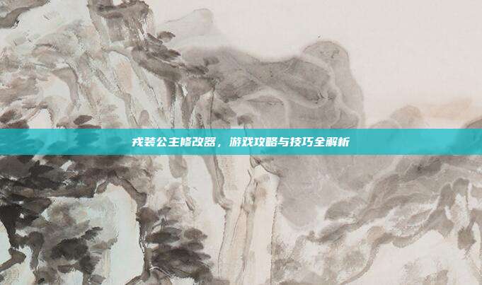 戎装公主修改器，游戏攻略与技巧全解析